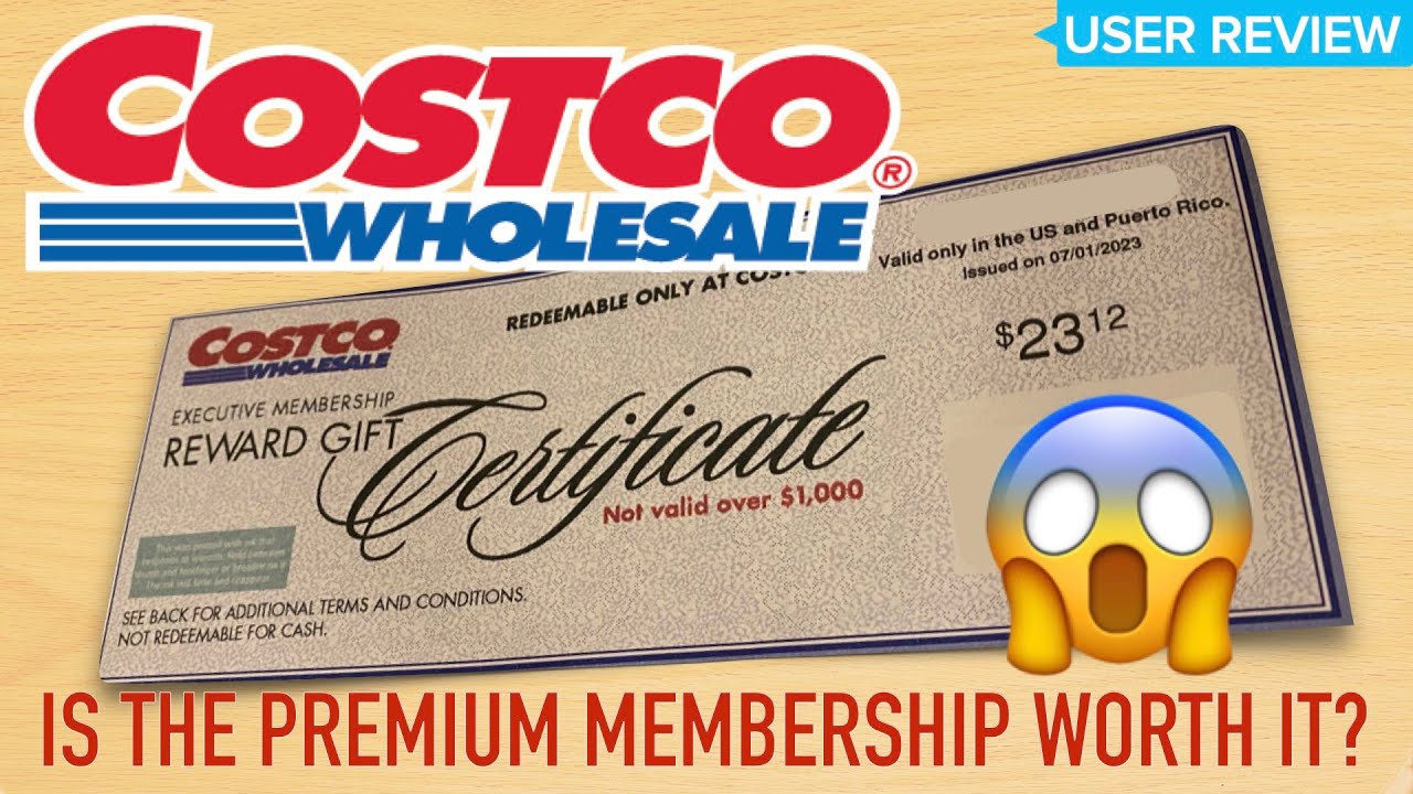 Costco Executive Membership Rewards REVIEW YouTube