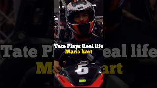 Tate plays real life Mario kart