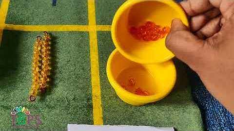 Montessori : Golden Beads Dynamic Subtraction
