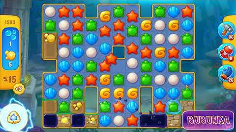 Fishdom level 1593 HD