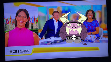 CBS Saturday Morning Open August 3, 2024 Feat Eduardo, Telly, Mr. Grouper & the Crossover Characters