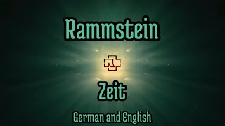 Miniatura del video "Rammstein - Zeit - English and German lyrics"