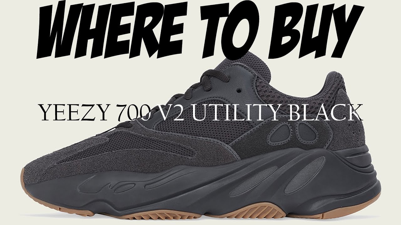 yeezy boost 700 utility black resell