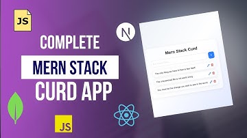 Step-by-Step Complete CRUD App Using MERN Stack and Next.js for Beginners