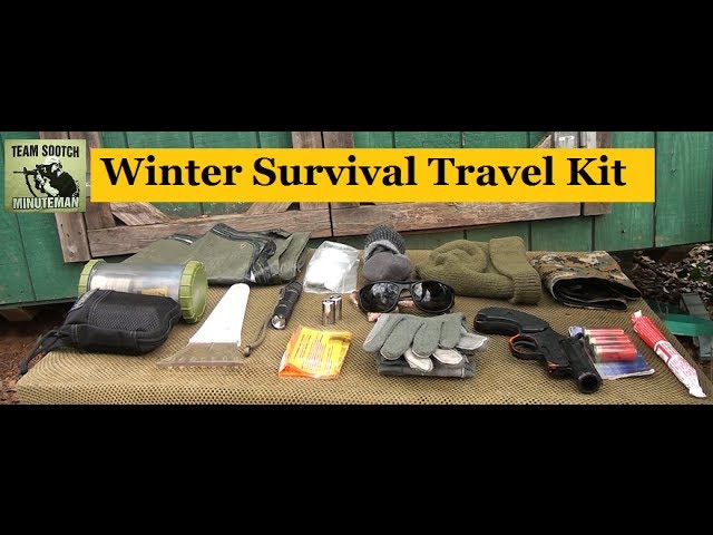 Winter Survival Travel Gear 