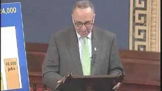 Senator Schumer on Extending Unemployment Benefits