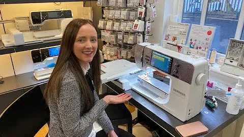 Charlene reveals the Bernina 790E Peacock Special ...