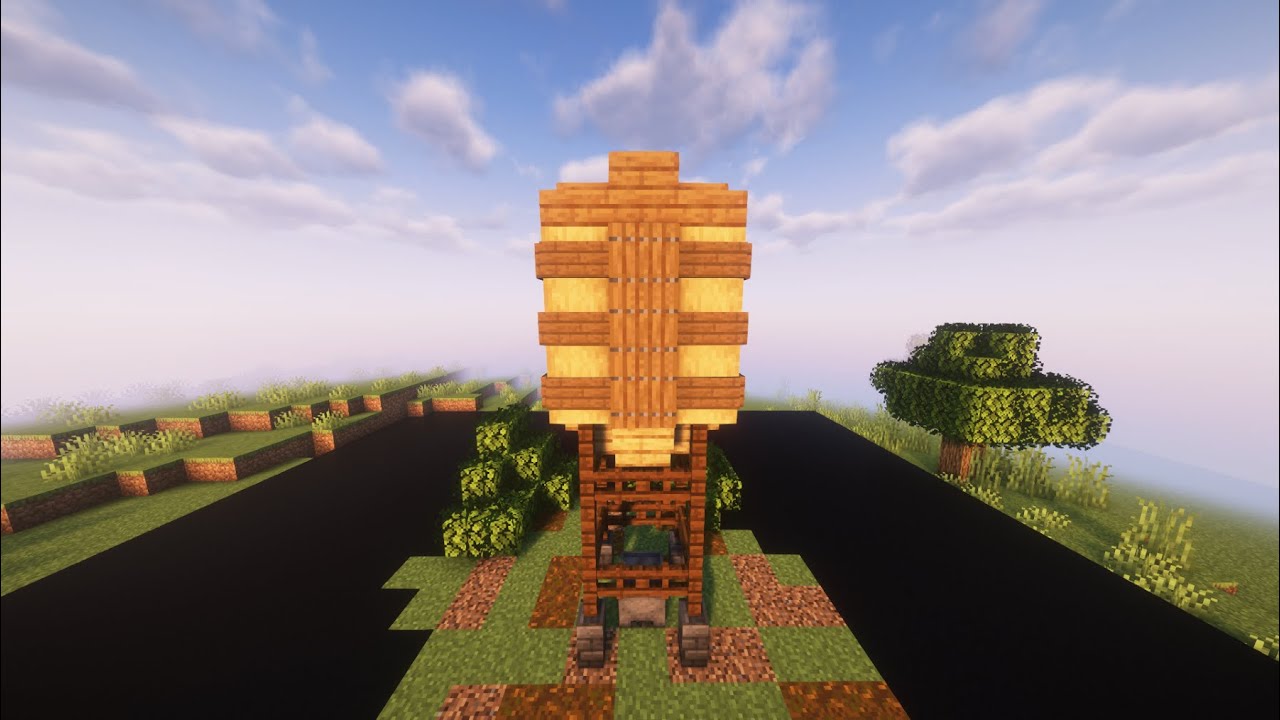 How to Build Water Tower in Minecraft #minecraft #gaming - YouTube