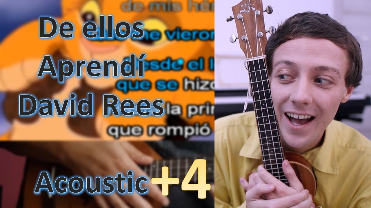 (+4) De ellos aprendí - David Rees - Karaoke Ukelele - YouTube