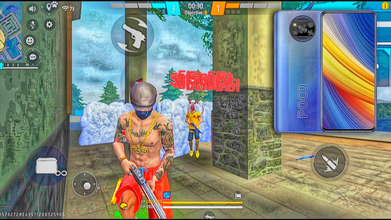 Poco x3 pro best sensitivity 🎯☠️ | free fire custom sensitivity ⚡