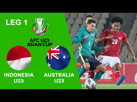 Highlights   Indonesia VS Australia Piala AFC U 23 LEG 1
