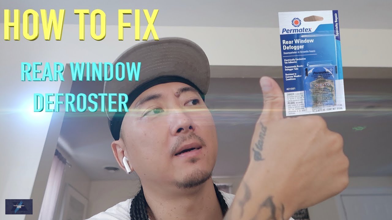 How To Fix Rear Window Defroster Connector - Car Window Tinting