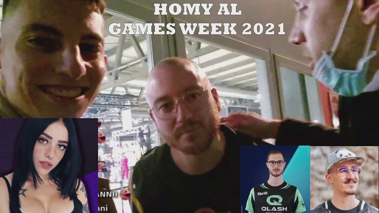 HOMYATOL E CHRIS LIVE AL GAMESWEEK ft VIOLET, NELLO TAVER, PAOLOCANNONE, MANGAKA96 E MOLTI ALTRI