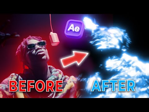 CRAZY ''Melting Liquid'' Displacement Effect - After Effects tutorial