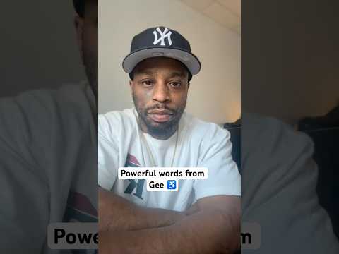 Paralyzed man ♿️ gives the importance of perseverance #paralyzed #perseverance #hope