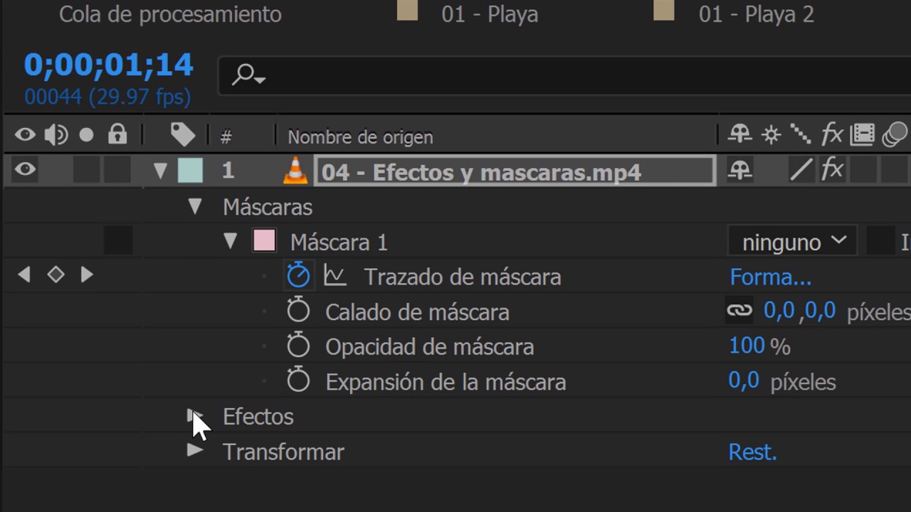 Como Hacer Una Mascara En After Effects