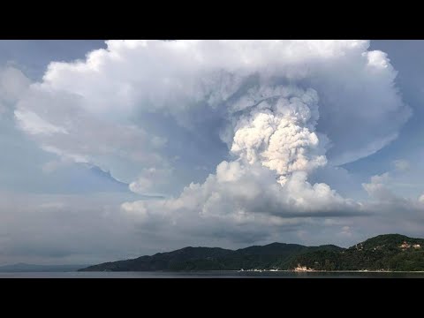 LIVE UPDATES: Taal Volcano as seen from Tagaytay City