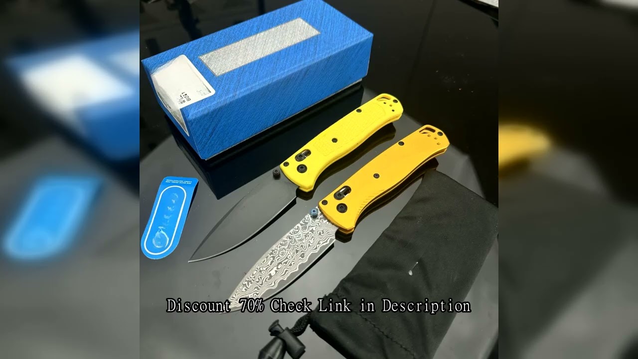 BM 535BK-07 Portable Folding Knife Outdoor Tactical Camping Survival Tool Practical Cutting Knife Hu