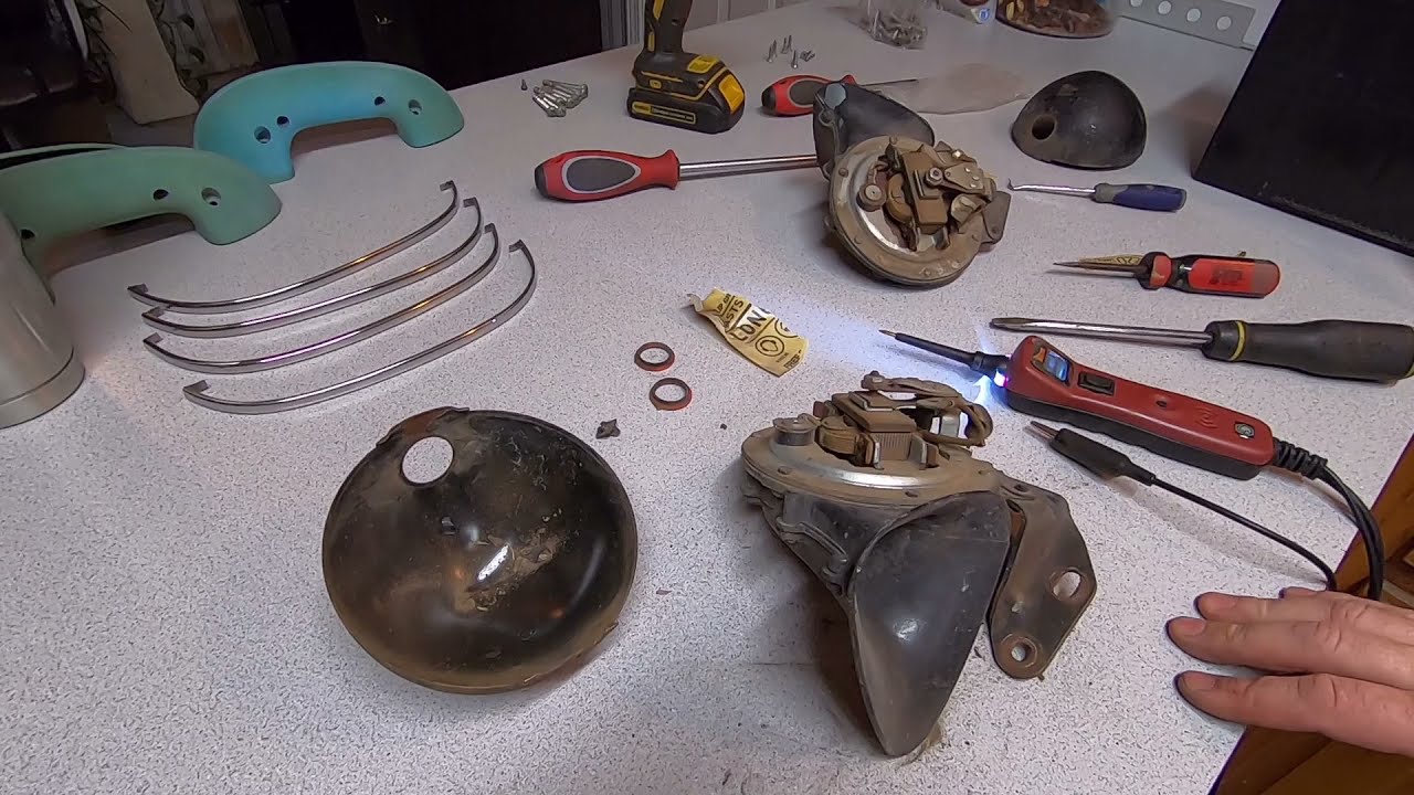 1955 & 1956 Chevy Horn Repair / Bench Test