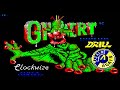 Amstrad cpc gilbert escape from drill  longplay