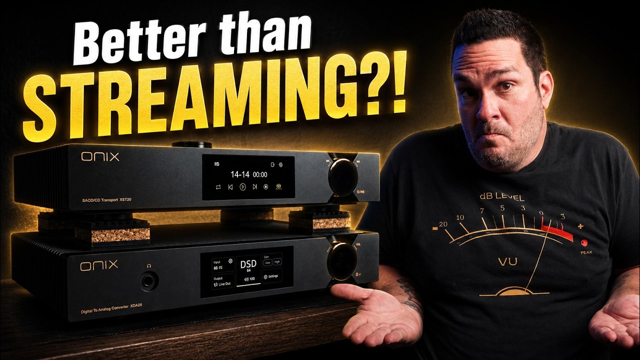 How Good Can CDs Actually Sound? | ONIX Zenith XST20 + XDA20 - YouTube