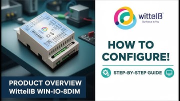 WIN IO 8DIM - 8 Port Digital Input Module with Modbus RTU RS485