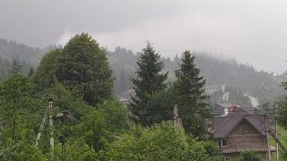Славське 2023: дощ в Карпатах
