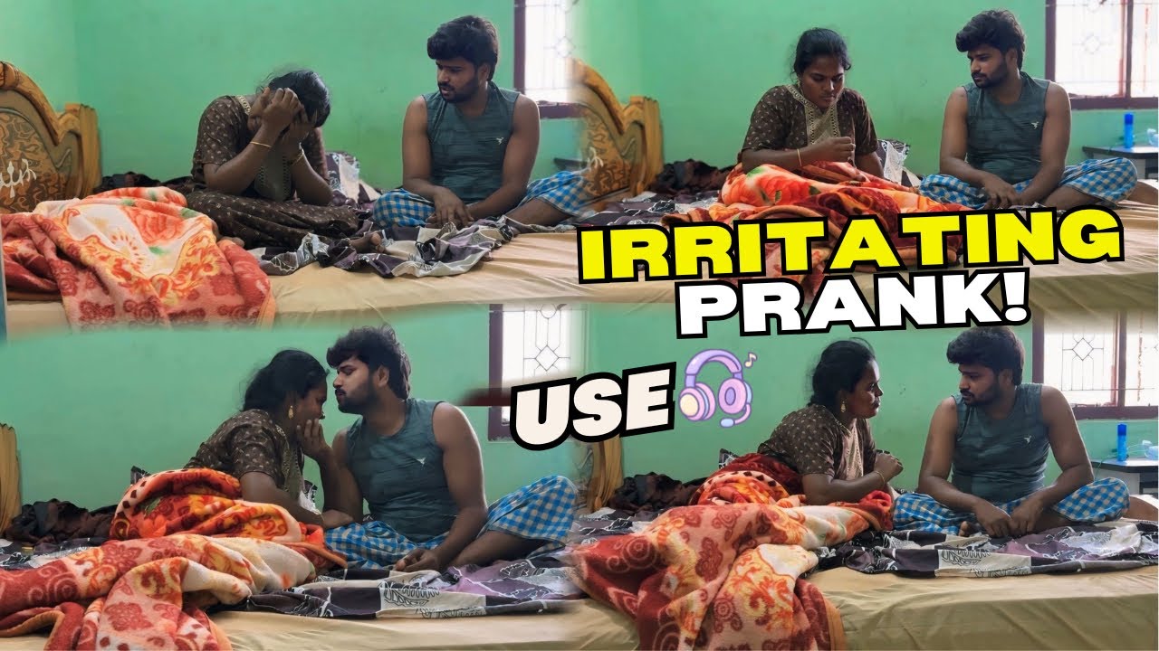இன்னைக்கு நல்லா கடுப்பேத்த போறேன் 😂 Irritating prank | #funny #comedy #family @ammuarasan