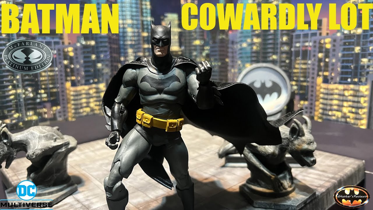 McFarlane DC Multiverse Batman A Cowardly Lot RED PLATINUM Action Figure Review & Comparison