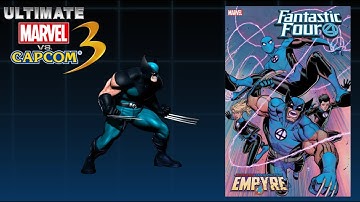 Ultimate Marvel vs Capcom 3 Wolverine / Wolverine Fantastic Four Uncany MOD