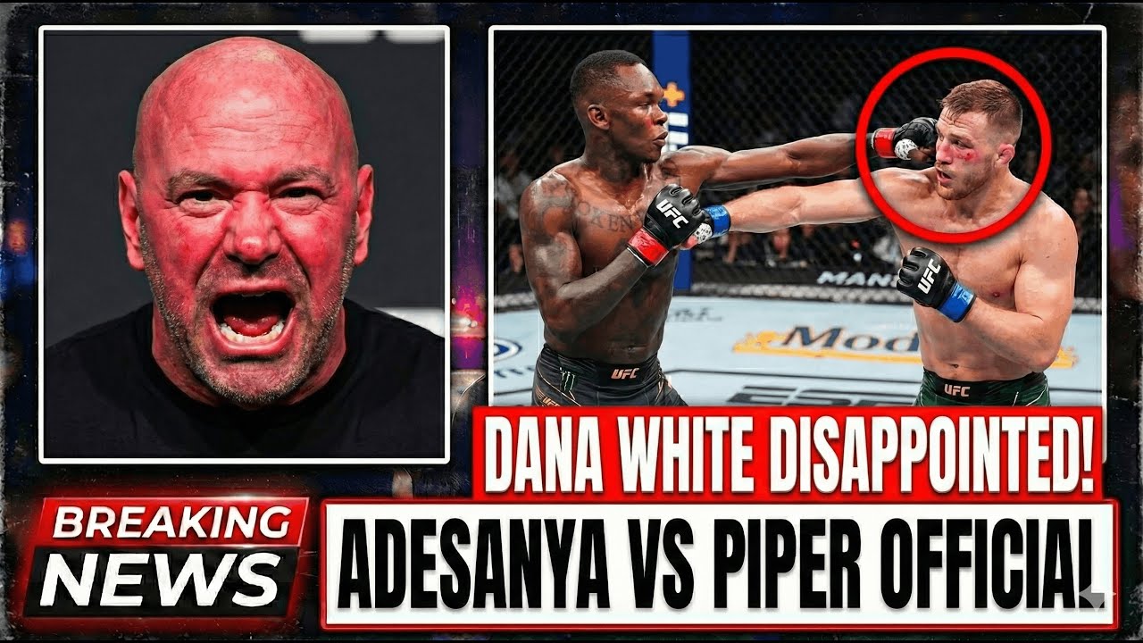 Israel Adesanya vs Joe Piper OFFICIAL! Kayla Harrison PULLS OUT  UFC Title Fight!