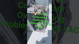 problem dhoondh kar solve kar di! #ACRepair #Compressor #HVACTechnician #shortvideo