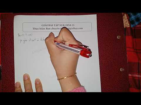 Video Giải bài 2 trang 20 SGK Hóa học 11 - YouTube