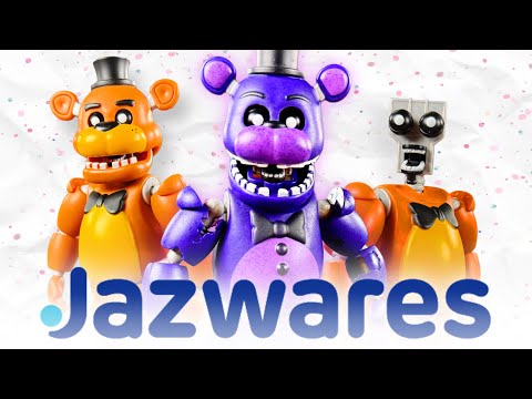 The BEST FNAF Figures Ever Made PART 3- Jazwares Shadow Freddy Endo Series