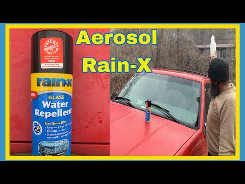 Rain X Aerosol Glass Cleaner