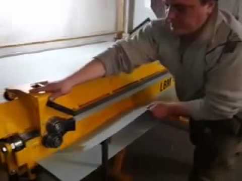 Листогиб Metal Master LBM 200, 250, 300 видео отзыв клиента.