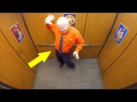 A Police Officer Got in the Elevator and Started Dancing. You Must See This!