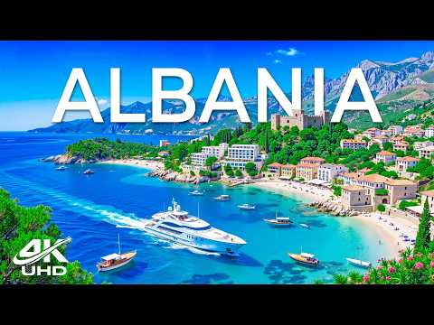 Albania 4K Ultra HD | Stunning Coastlines, Turquoise Waters & Historic Castles