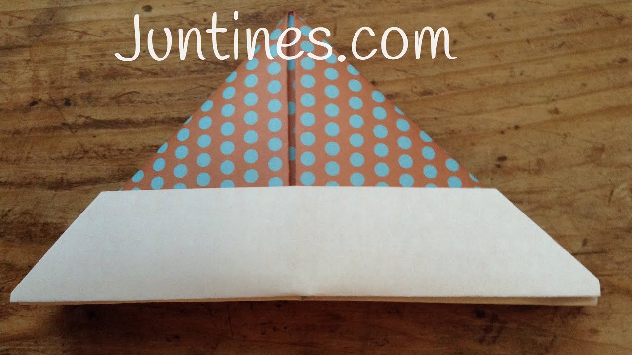 ORIGAMI fácil para niños Cómo hacer un GORRO de papel YouTube