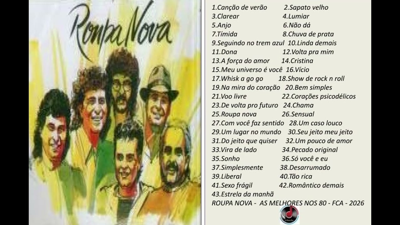 ROUPA NOVA   AS MELHORES ANOS 80