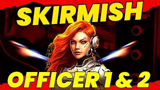 War Commander: Skirmish Officer 1 & 2 (Easy - Fast - Free Repair)