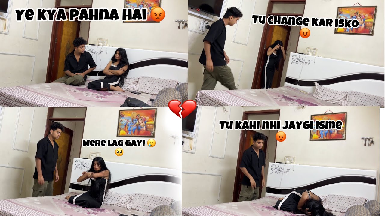 Short dress ke chakkar me breakup 😡🥺|| ARUSHI SAINI PRANK