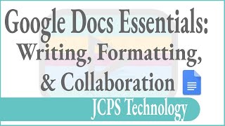 Google Docs Essentials  Writing Formatting  Collaboration