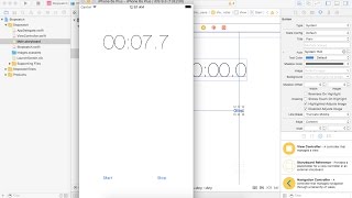 Create a Stopwatch in Xcode (Swift)