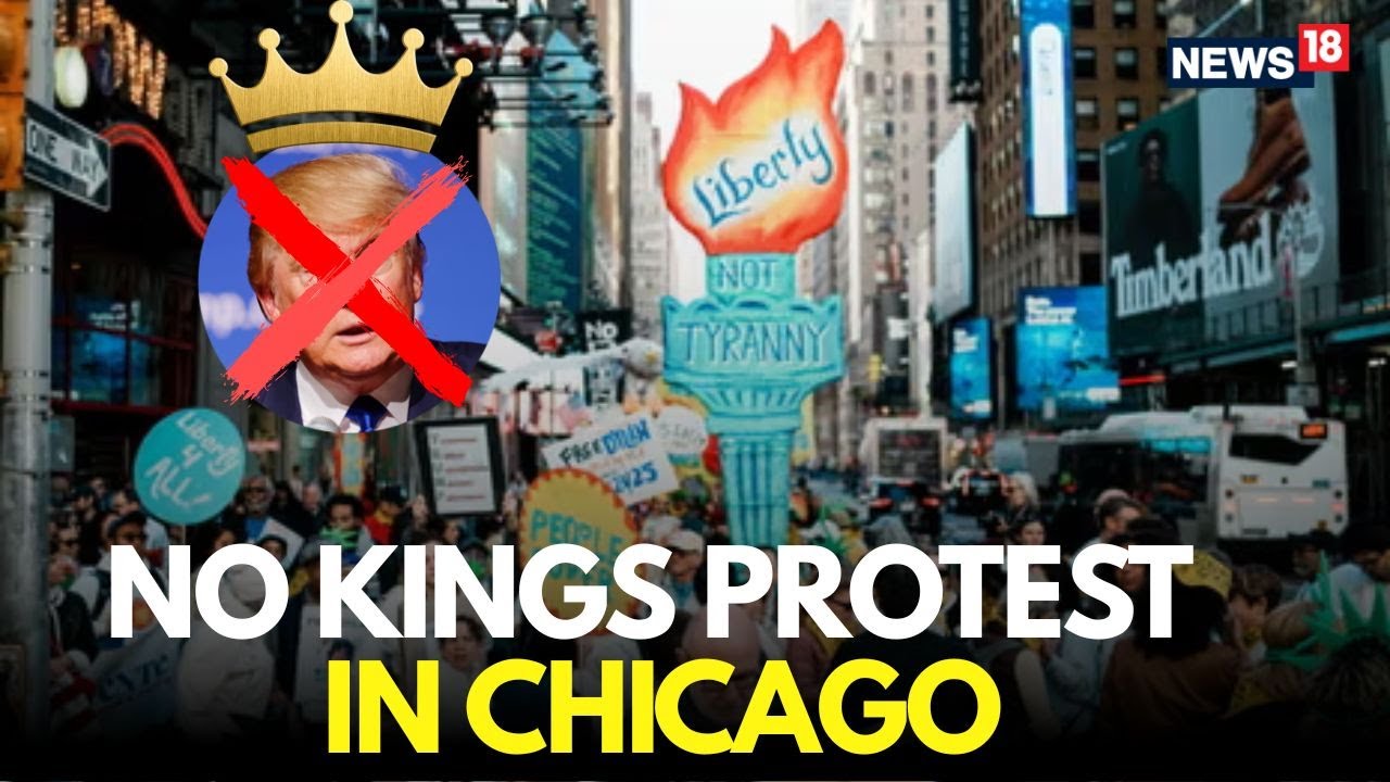 NO KINGS PROTEST CHICAGO LIVE | Thousands Expected to Attend "No Kings" Protest in Chicago | N18G