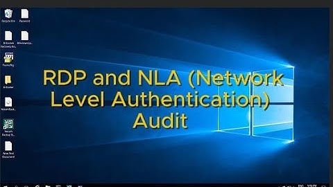 How to Audit RDP and NLA Settings on Windows Server with PowerShell | Security Best Practices