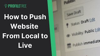 How to Push Website From Local to Live | WordPress | WordPress Tutorial | Build A Website
