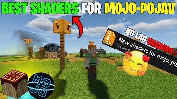 Best SHADERS For Mojo & Pojav Launcher 🔥 | No Lag Shaders For Mojo/Pojav Launcher | How To DOWNLOAD