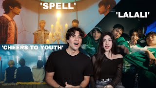SEVENTEEN (세븐틴) ‘청춘찬가' (Cheers to Youth) + ‘LALALI’ + ‘Spell’ Official MV REACTION!! by Ryan & Tiana 27,651 views 10 days ago 19 minutes