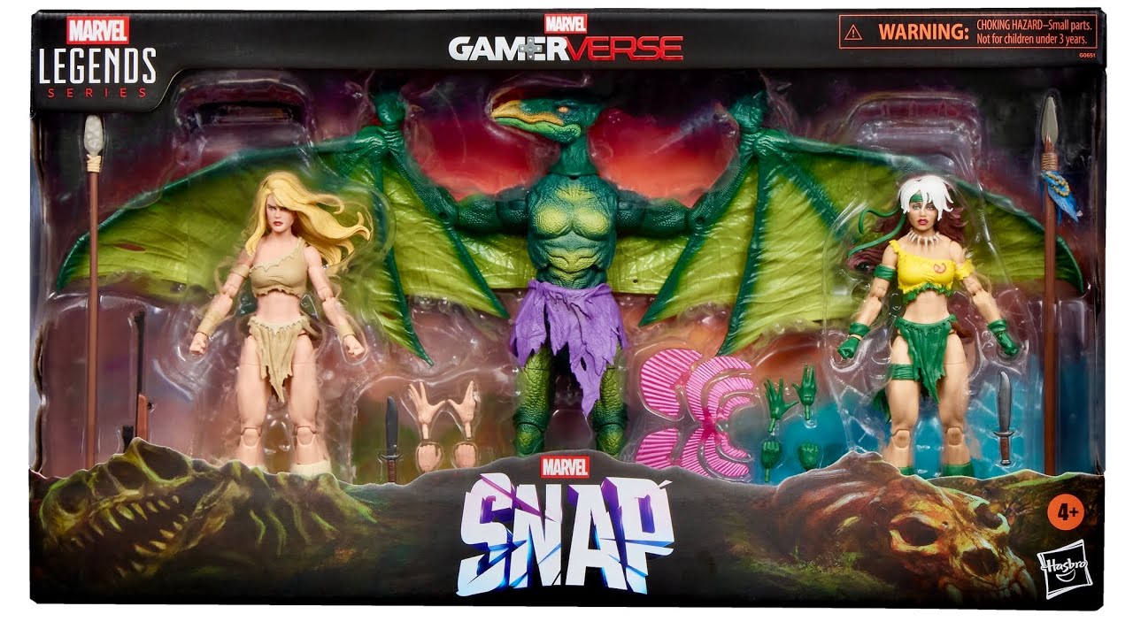 REVEAL: NEW MARVEL LEGENDS SAVAGE LAND 3-PK - SHANNA, SAURON
